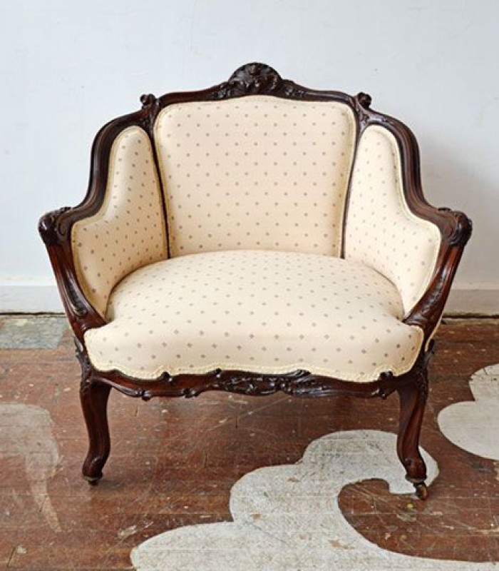 Обновление обивки кресла ПОСЛЕ