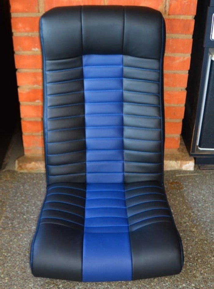 Перетяжка сиденья офисного кресла ПОСЛЕ