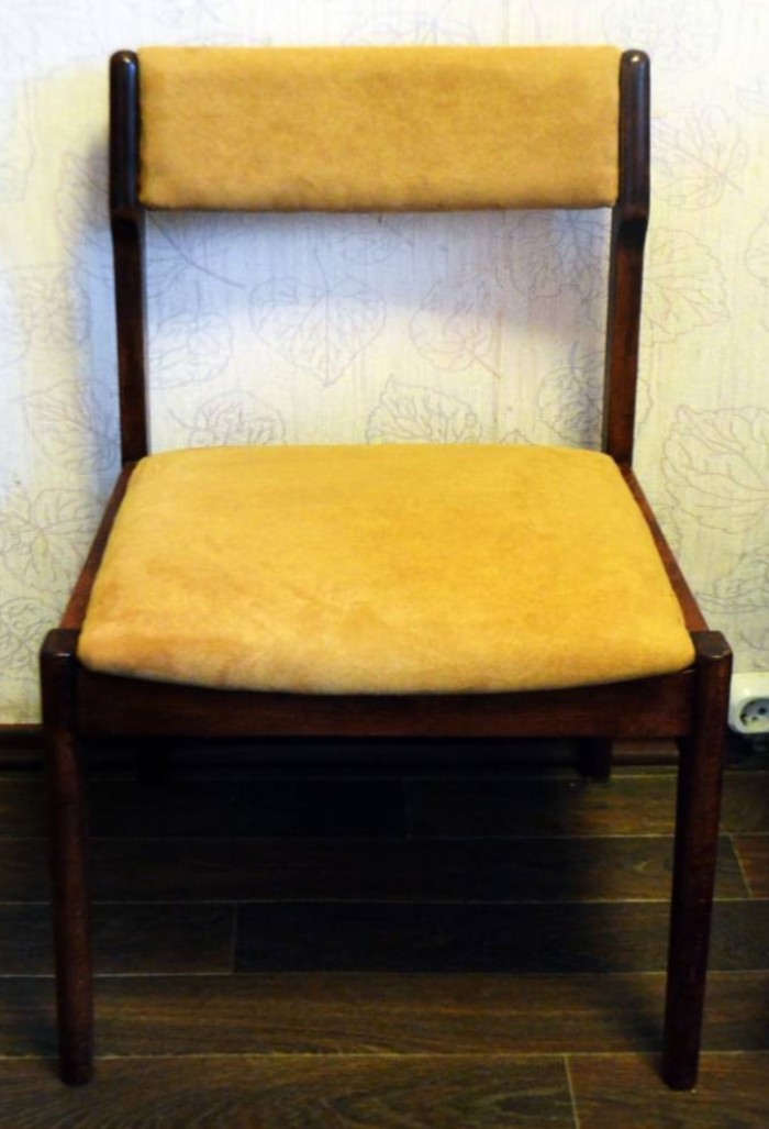 Перетяжка стула ПОСЛЕ