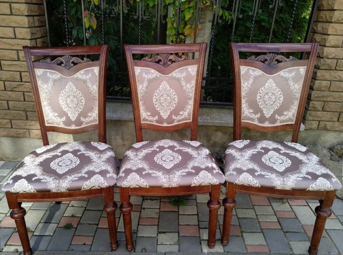 Перетяжка стульев ПОСЛЕ