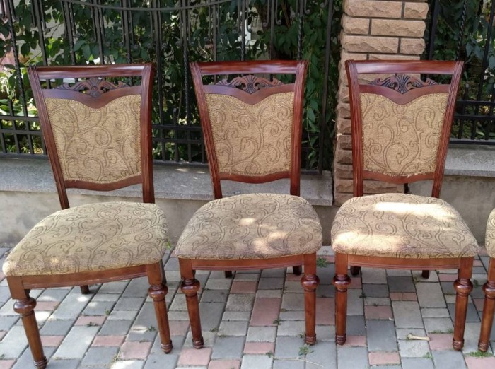 Перетяжка стульев ДО и ПОСЛЕ