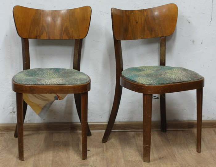 Реставрация кухонного стула ДО