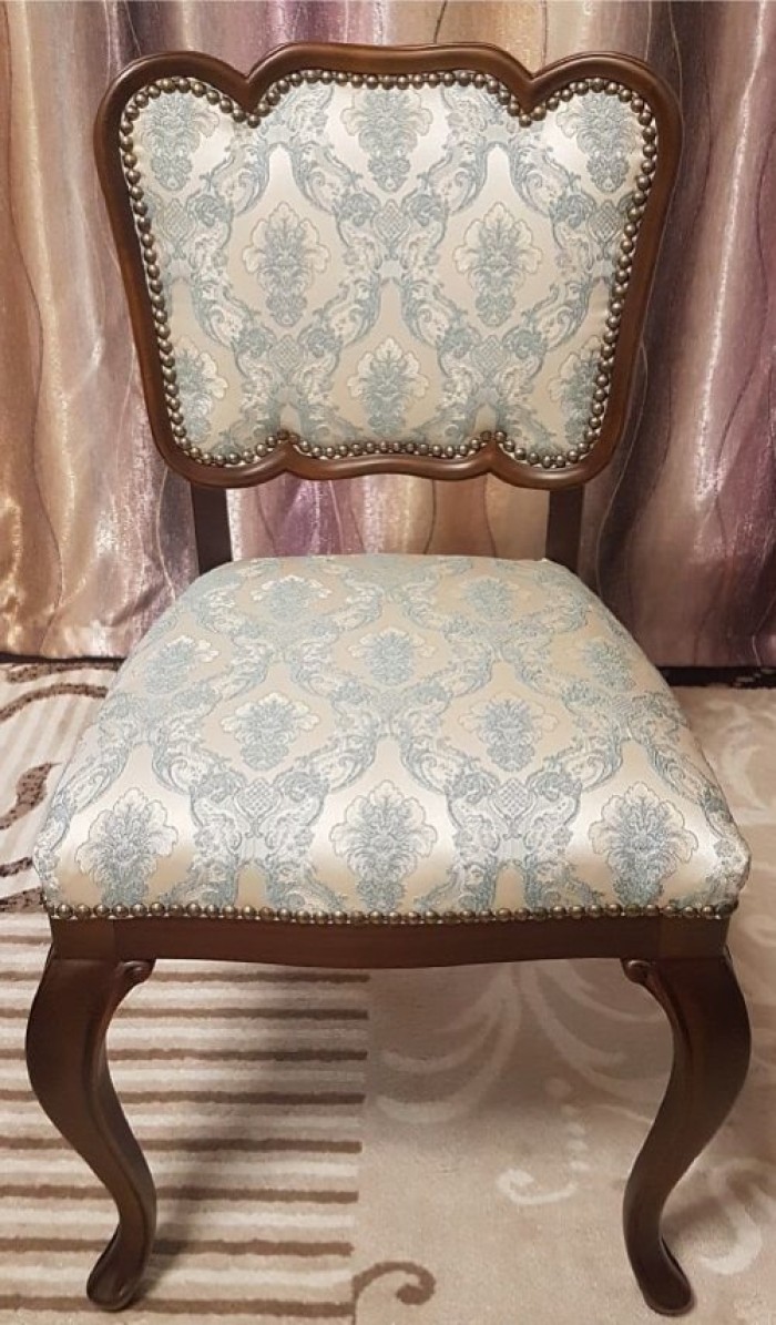 Перетяжка мягкого стула ПОСЛЕ