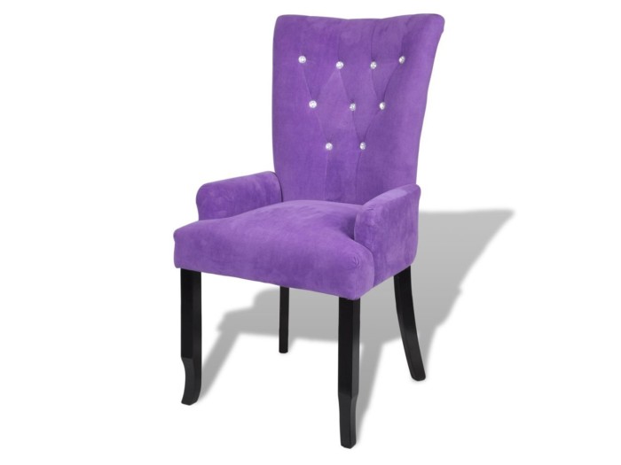 Каретная стяжка стула со стразами-гвоздиками