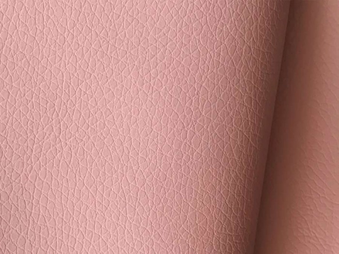 Голубая экокожа