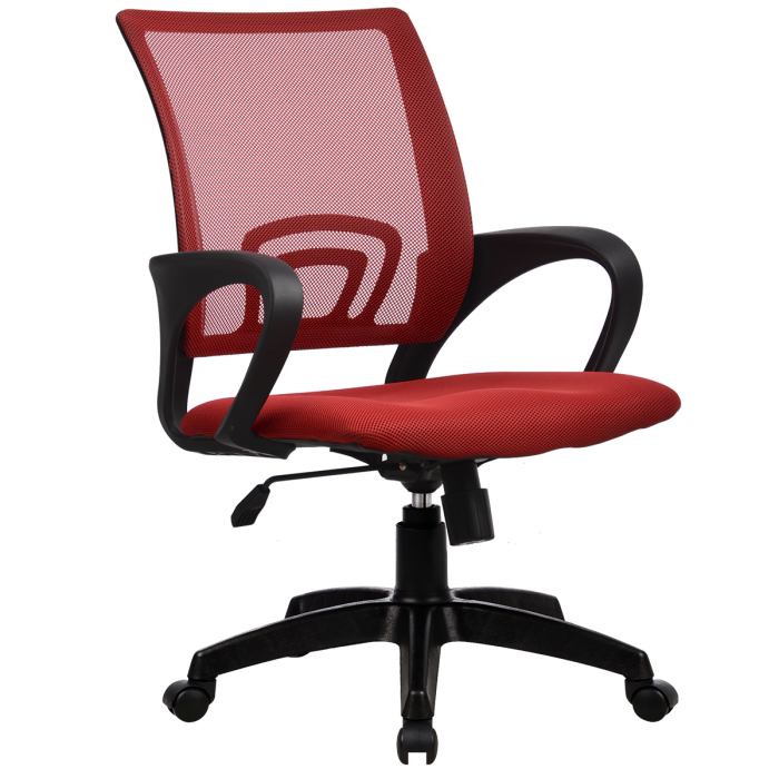 Кресло офисное красное