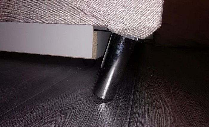 Некачественная конструкция кровати