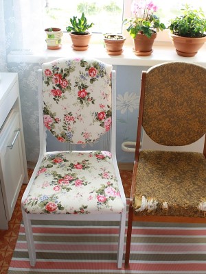Реставрация венского стула в стиле Прованс