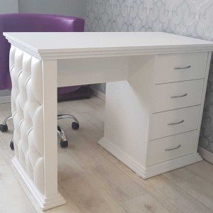 Перетяжка маникюрного стола каретной стяжкой