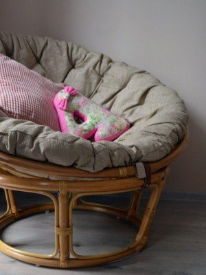 Ремонт кресла качалки Папасан