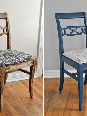 Реставрация старых стульев